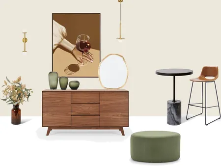 sideboard Interior Design Mood Board by charline.barre@studytafensw.edu.au on Style Sourcebook