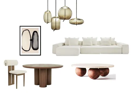 mcm lounge/ dining first floor Interior Design Mood Board by Elizabeth on Style Sourcebook