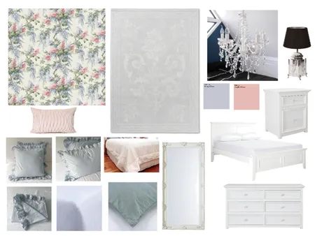 Co0l Wisteria Bedroom Interior Design Mood Board by Sterlingrose on Style Sourcebook