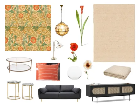 Happy Orange Interior Design Mood Board by Sterlingrose on Style Sourcebook