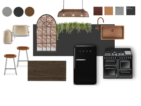 Industrial Kitchen 1 Interior Design Mood Board by matthewross on Style Sourcebook