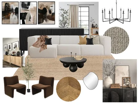 Moody and Textured copy Interior Design Mood Board by Aimee.Donohoe on Style Sourcebook