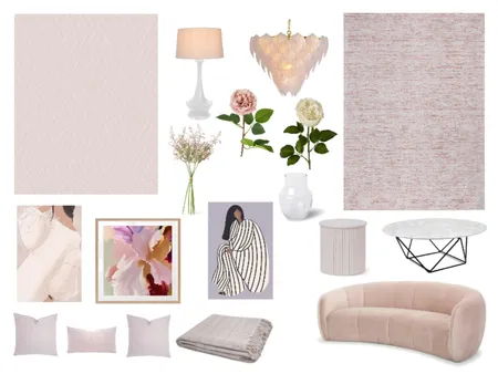 Modern Blush Interior Design Mood Board by Sterlingrose on Style Sourcebook