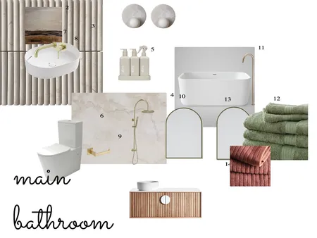 main bathroom Interior Design Mood Board by mia.russo4 on Style Sourcebook