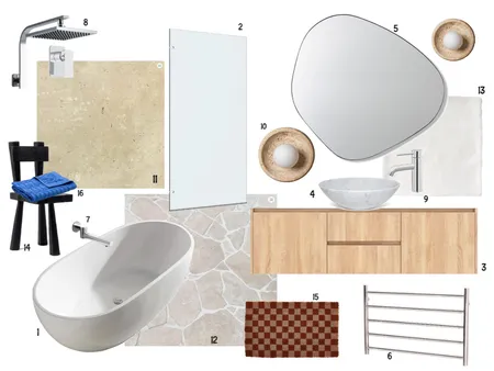 Bathroom Renovation Interior Design Mood Board by Milly Jennings on Style Sourcebook