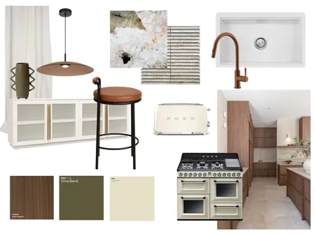 Mid Century Modern Kitchen Interior Design Mood Board by taylasnowball on Style Sourcebook