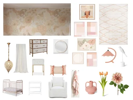 Coral House Nursery Interior Design Mood Board by Sterlingrose on Style Sourcebook