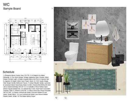 Bathroom 11 Interior Design Mood Board by mmacdonald_ on Style Sourcebook