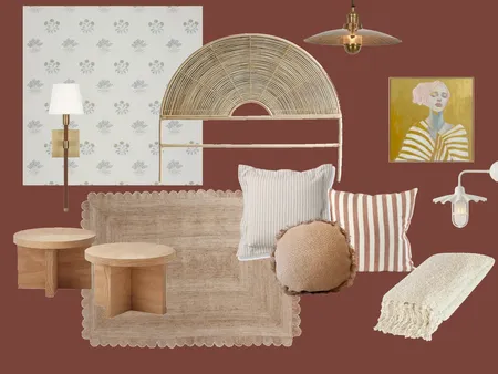 Cottage Boho bedroom Interior Design Mood Board by Kelseychambers on Style Sourcebook