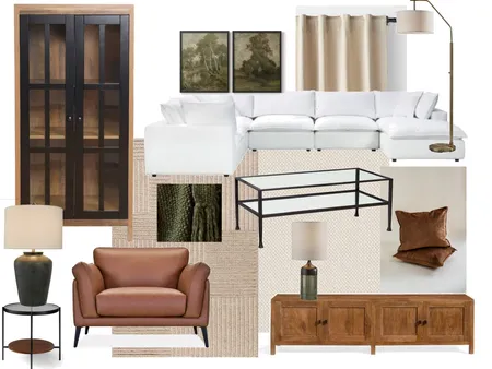 Basement Living Room Interior Design Mood Board by elizabcj on Style Sourcebook