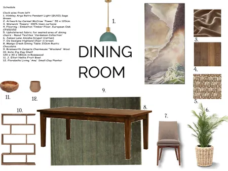 Dining Interior Design Mood Board by DAMason on Style Sourcebook