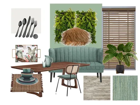 Sample Board Dining Room Interior Design Mood Board by palmtreelove.interiordesign on Style Sourcebook