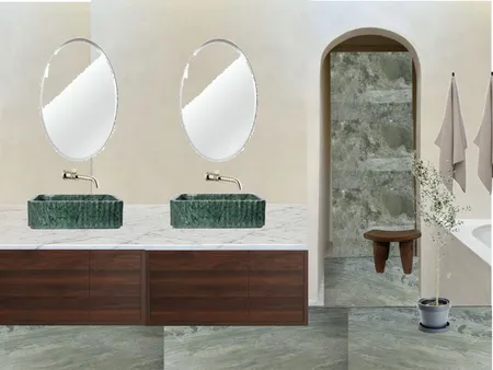 Keel Bath- Marble green sinks Interior Design Mood Board by Annacoryn on Style Sourcebook