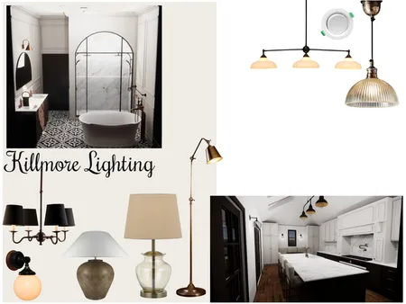 KILMORE LIGHTING DESIGN BOARD Interior Design Mood Board by Oli's Aura on Style Sourcebook