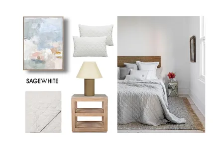 Sherry's Bedroom Interior Design Mood Board by Sage White Interiors on Style Sourcebook