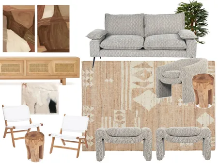 Warm Contemporary Living Interior Design Mood Board by Manea Interior Design & Styling on Style Sourcebook