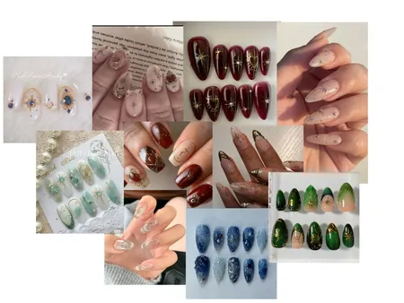 celestial nails Interior Design Mood Board by audreyulee@gmail.com on Style Sourcebook