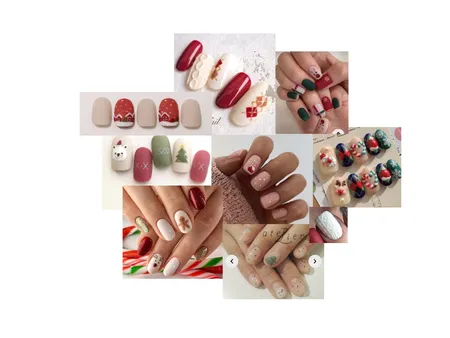 full christmas nails Interior Design Mood Board by audreyulee@gmail.com on Style Sourcebook