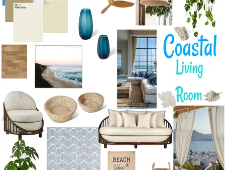 Coastal Interior Design Mood Board by cassidyjpearce@gmail.com on Style Sourcebook