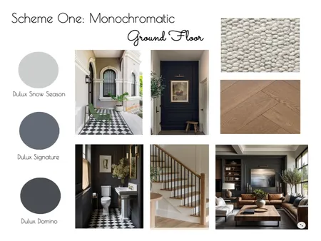 Scheme 1 - Ground Floor Interior Design Mood Board by MD Interiors on Style Sourcebook