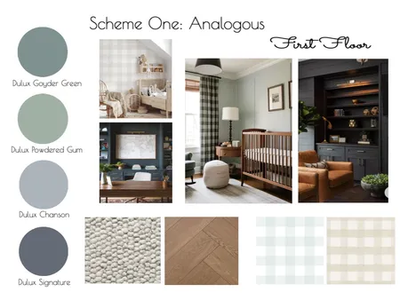 Scheme 1 - First Floor Interior Design Mood Board by MD Interiors on Style Sourcebook