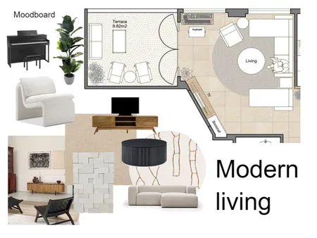 Modern living - isa Interior Design Mood Board by Isadora on Style Sourcebook