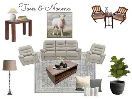 N&T Lounge Interior Design Mood Board by Selah Interiors on Style Sourcebook