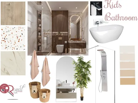 Kids bathroom the hills Interior Design Mood Board by dimakatso on Style Sourcebook