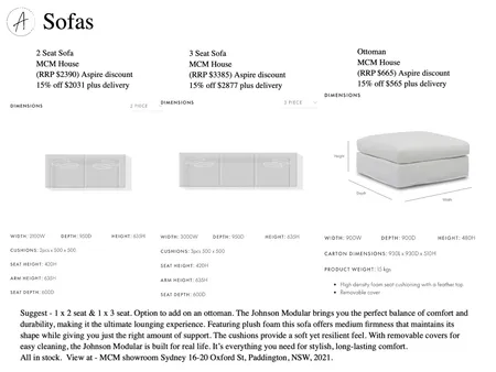 MCGEACHIE SOFA DIMENSIONS FAMily Interior Design Mood Board by BeckieChamberlain on Style Sourcebook