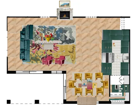 Great Room Space Planning Interior Design Mood Board by dl2407 on Style Sourcebook