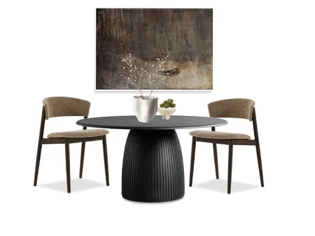 Moody Dining Room Interior Design Mood Board by Velar Interiors on Style Sourcebook