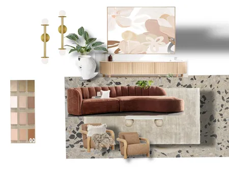 Living Room   1 Rustic ribbed. living design. Interior Design Mood Board by Sandra Chambers on Style Sourcebook