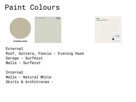 Gallway Paint Colours Interior Design Mood Board by PavConstructions on Style Sourcebook