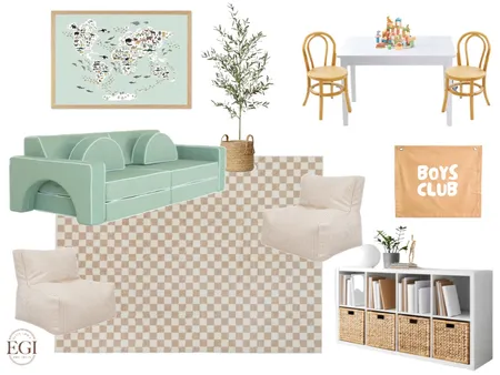 Boy's Play Room Interior Design Mood Board by Eliza Grace Interiors on Style Sourcebook