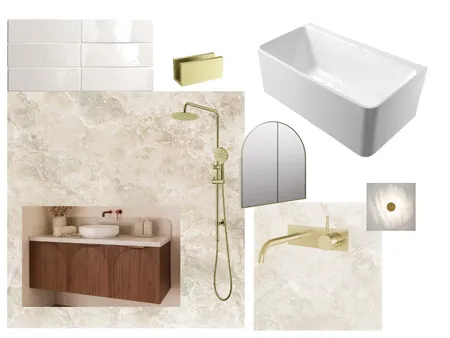 6 Beacon Drive - Bathroom Interior Design Mood Board by tahneepaterson on Style Sourcebook