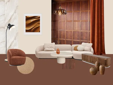 Mood board Orange viz Interior Design Mood Board by Aleksandra Laptsevich on Style Sourcebook