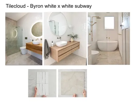 Tile cloud - Byron White x white subway Interior Design Mood Board by crazybanana69 on Style Sourcebook