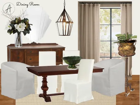 GEORGIA AVE DINING ROOM Interior Design Mood Board by BeckieChamberlain on Style Sourcebook