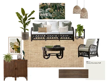 British Colonial Living Room Sample Board Interior Design Mood Board by natalieenlund@gmail.com on Style Sourcebook