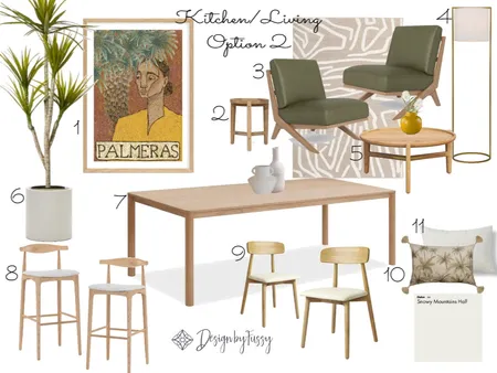 Kitching sitting area option 2 Interior Design Mood Board by DesignbyFussy on Style Sourcebook