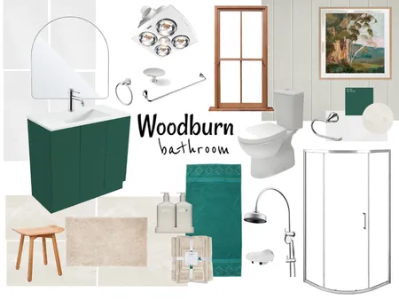 Woodburn Bathroom Interior Design Mood Board by Katelyn Kirby Interior Design on Style Sourcebook