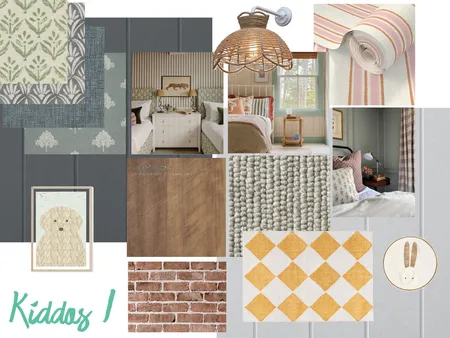 Kiddos bedroom 1 Interior Design Mood Board by Maggie Elizabeth on Style Sourcebook