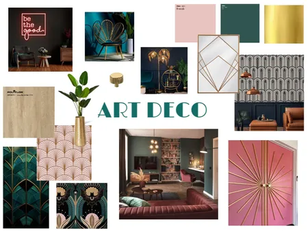 Art Deco Interior Design Mood Board by tcdesignco on Style Sourcebook