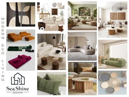 Modern Eco Living Interior Design Mood Board by iamdarius on Style Sourcebook