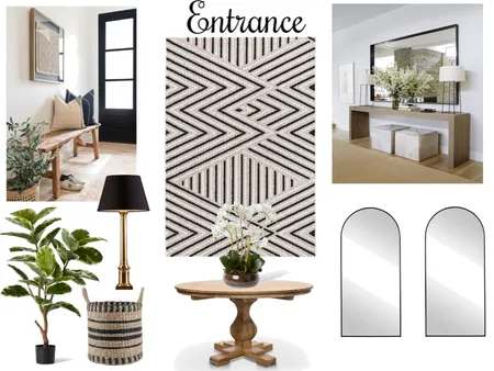 Uschenka entrance Interior Design Mood Board by Carla Dunn Interiors on Style Sourcebook