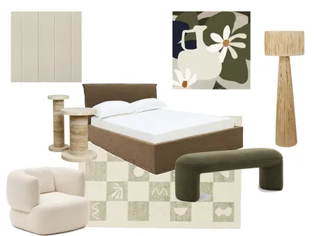 Green With Envy Bedroom Interior Design Mood Board by Muse Design Co on Style Sourcebook