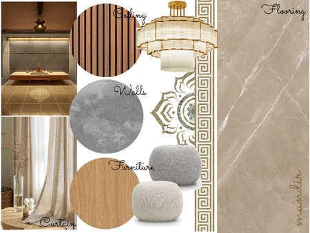 mandir Interior Design Mood Board by himnshi on Style Sourcebook