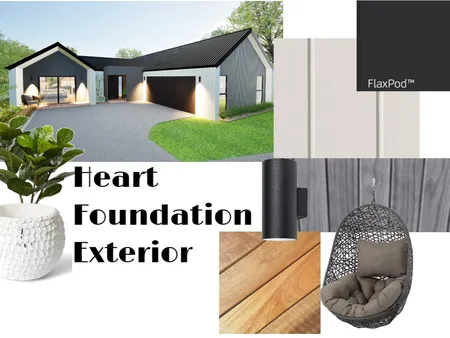 Heart Foundation Exterior Interior Design Mood Board by bernadette.frost@jennianhomes.co.nz on Style Sourcebook