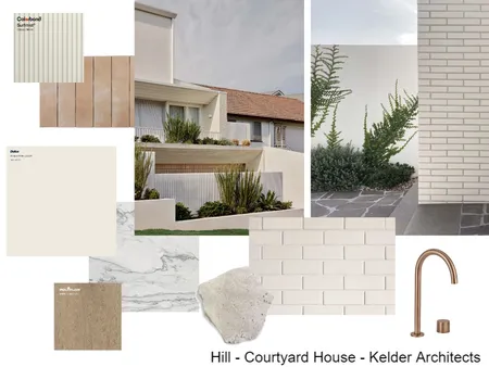 Hill - Courtyard House Interior Design Mood Board by Kelder Architects on Style Sourcebook