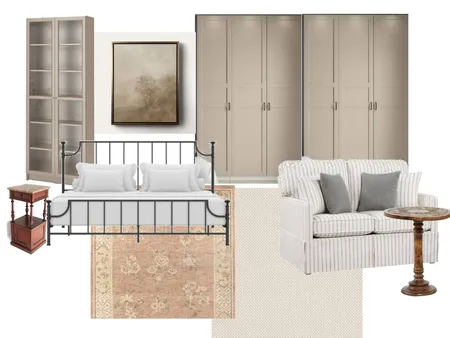Basement Guest Room Interior Design Mood Board by elizabcj on Style Sourcebook